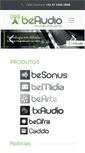 Mobile Screenshot of beaudio.com.br